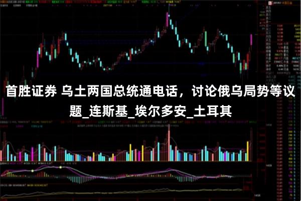 首胜证券 乌土两国总统通电话，讨论俄乌局势等议题_连斯基_埃尔多安_土耳其